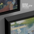 thumbnail image 4 of wall26 Framed Canvas Print Wall Art Set La Grande Jatte by Georges Seurat Cultural Historic Oil Painting Fine Art Reproduction Scenic Colorful for Living Room, Bedroom, Office - 16"x24"x3 B, 4 of 5