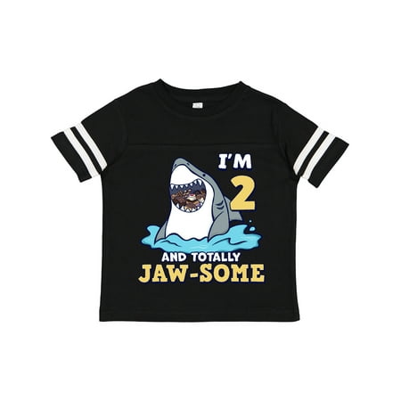

Inktastic I m 2 and Totally Jawsome Shark Gift Toddler Boy or Toddler Girl T-Shirt
