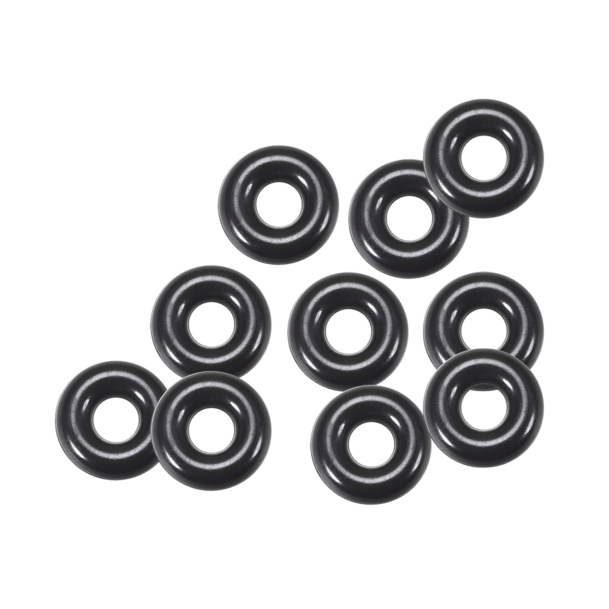 Fluorine Rubber O Rings 10mm OD, 3.8mm Inner Diameter, 3.1mm Width
