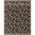 thumbnail image 1 of Ahgly Company Machine Washable Indoor Rectangle Abstract Bakers Brown Area Rugs, 7' x 10', 1 of 7