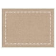 thumbnail image 4 of Kate and Laurel Framed Fabric Pinboard 25 x 19, White Scalloped Edge Printed Linen Modern Bulletin Board for Use as a Vision Board or Wall Organization, Lucie White Frame, 4 of 8