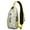 Multicolor, variant on Sling Backpack – Cute Dino Pattern Bag for Women – Colorful Funny Shoulder Purse for Men and Dino Fans