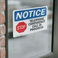 thumbnail image 4 of (2 Pack) Telephone Conference Call In Progress Sign, 4 of 7