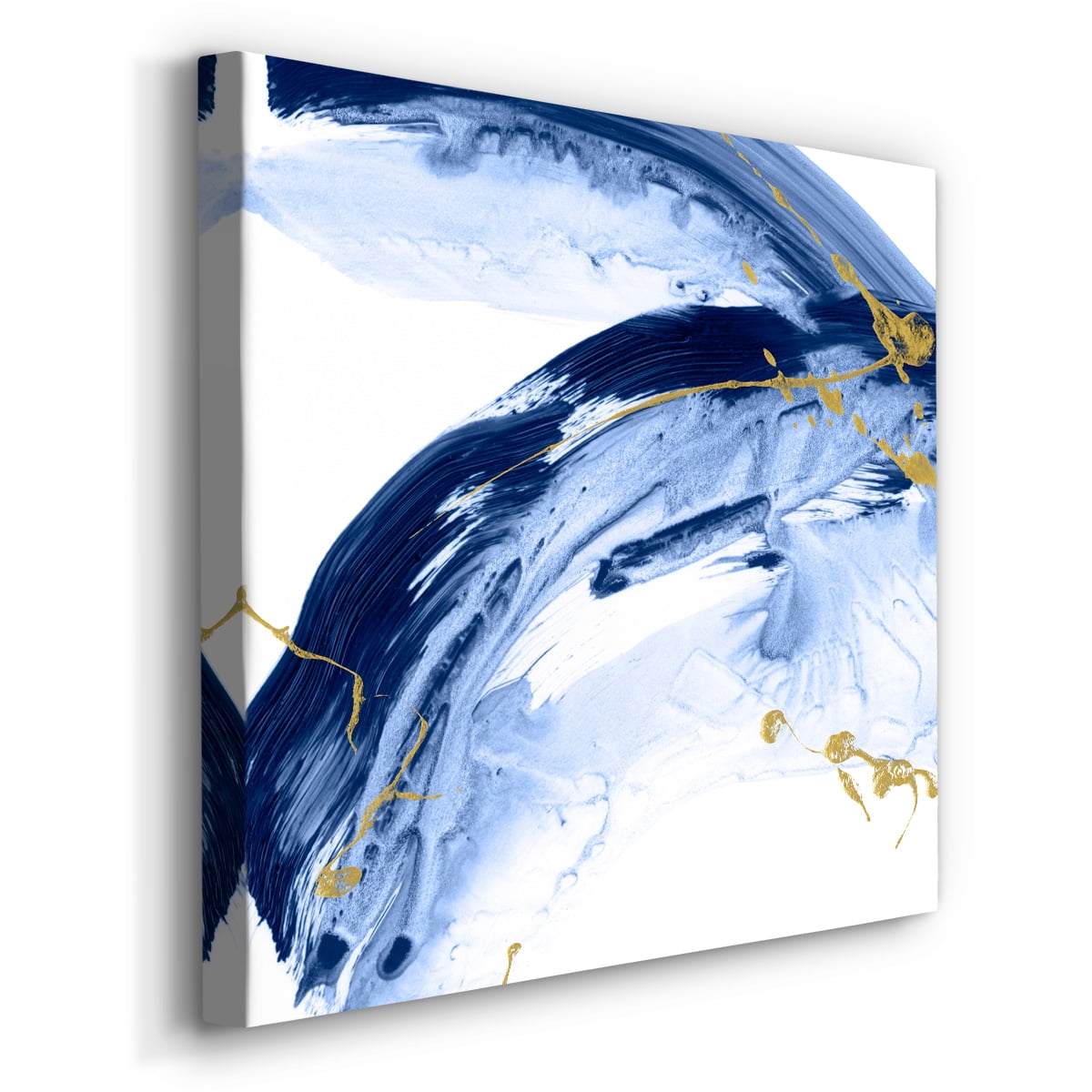 Wexford Home Golden Current IV-Premium Gallery Wrapped Canvas, 10" x 10" - Ready to Hang