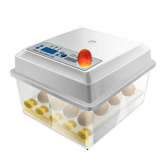 Egg Incubator for Hatching Eggs, Digital Mini Incubator with Automatic Turner and Egg Candler Tester for Hatching Chicken Duck Quail Bird Eggs (16 Eggs)