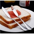 thumbnail image 7 of NOGIS 5.7-inch Butter Spreader Stainless Steel Butter Knife Cheese Spreaders for Butter Sandwiches Cheese Breakfast, Set of 4(Silver), 7 of 7