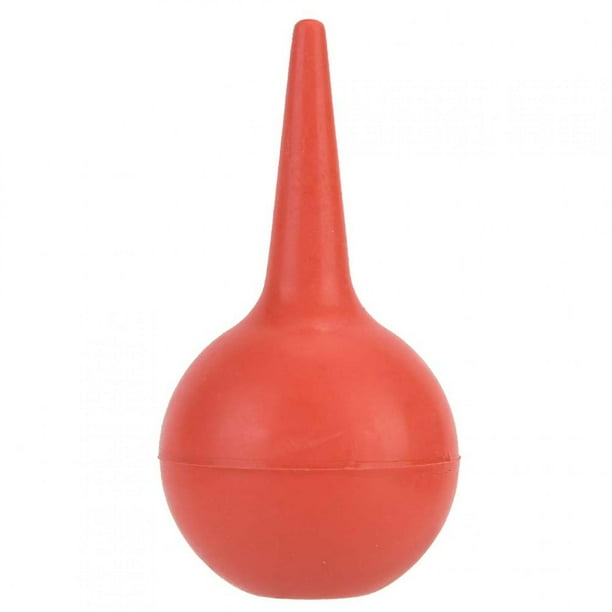 Lavado De Oídos De Succión De Goma Roja Delicada, Lavado De Oídos De Succión De Silicona, 30 Ml Para Limpieza De Cerumen Equipo De Eliminación De Polvo De Alta Precisión ANGGREK Ear Syringe Washing Bulb