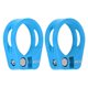 thumbnail image 4 of Abrazadera Para Tubo De Sillín De Bicicleta, Aleación De Aluminio De Liberación Rápida, 2 Uds. Abrazadera Para Poste De Sillín De Bicicleta Para Accesorios ANGGREK Azul, 4 of 8
