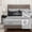 Black-Full, variant on Black Queen 7-Piece Microfiber Bed-in-a-Bag All Season Bedding Set