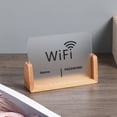thumbnail image 4 of MOVTOTOP 1Set Wifi Board Modern Design Beech Wood Material For Office Environment Guests, 4 of 7