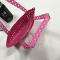 thumbnail image 5 of Girls Tea Party Straw Sun Hat and Purse Kids Party Birthday Travel Gift Red One Size, 5 of 5