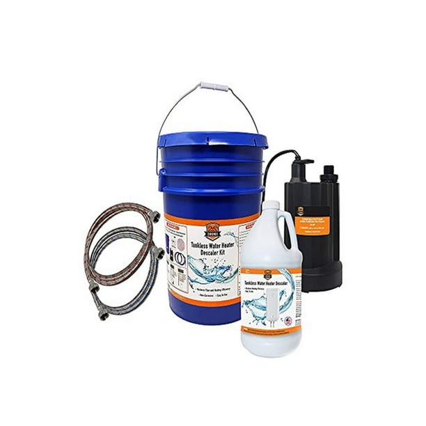 Chromex Tankless Water Heater Descaler, Kit + 128 fl oz Solution