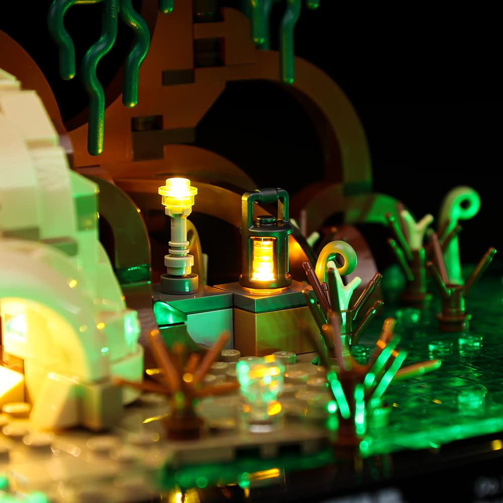 Kyglaring LED Lighting Kit Only Lights Set for Lego 75330 Model Building Kit (No Model)- Classic Version