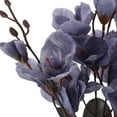 thumbnail image 3 of Greenadscape 3Ud Ramos Flores Magnolia Artificial Azul Con Textura Para Adorno En Oficinas Y Estudios, 3 of 6