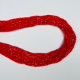 thumbnail image 1 of 1 hebra de 1mm x 2mm, pequeñas cuentas de Rondel de cristal facetado Multicolor opaco para la fabricación de joyas, cuentas espaciadoras de joyería Diy Tan Jianjun  unisex, 1 of 2