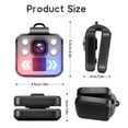 thumbnail image 4 of 1080P Wireless Wearable Mini Body Camera For Outdoor Sports Security, Built-in 64GB Memory Card, 3 LED Modes Flashlight HeadLamp Waterproof Cam, Suit to Child Pet Cop Home All Day Record, 4 of 8
