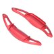 thumbnail image 3 of Par de extensiones de paleta de cambio de volante rojo, repuesto de aleación de aluminio para Camry Avalon Corolla Hatchback, 3 of 5
