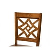 thumbnail image 6 of Baxton Studio Brava Modern and Contemporary Walnut Brown Finished Wood 5-Piece Dining Set, 6 of 7