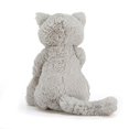 thumbnail image 3 of Jellycat Bashful Grey Kitty Stuffed Animal, Medium, 12 inches, 3 of 4