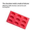 thumbnail image 4 of Molde de silicona Matsuzay 9 cavidades para bodas vacaciones dulces chocolate galletas, 4 of 6