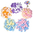 thumbnail image 1 of Phenofice 500 Pcs Boules de Coton pour Bricolage Rondes Violet-Blanc pour Projets DIY, 1 of 7
