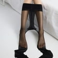 thumbnail image 5 of Kitem Invisible Stretchy Bottoming T-shaped Crotch Ultrathin Seamless Transparent Tights Stockings for Home, 5 of 13
