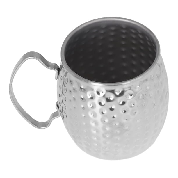 Tazas Moscow Mule de acero inoxidable, taza Moscow Mule Exquisita taza Moscow Mule Taza Moscow Mule de cobre Compacta y liviana