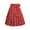 Red, variant on ShomPort Women's High Waist A-Line Skirt Summer Vintage Pleated A-Line Skirt Polka Dot Tie Midi Skirts