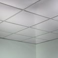 thumbnail image 5 of Fasade Flat Panel 2ft x 2ft Vinyl Lay In Ceiling Tile Brushed Aluminum 5pk, 5 of 5