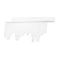 thumbnail image 1 of Estantería de acrílico transparente de 30 cm con repisa flotante invisible para pared, ideal para libros infantiles. Agua que fluye, 1 of 9