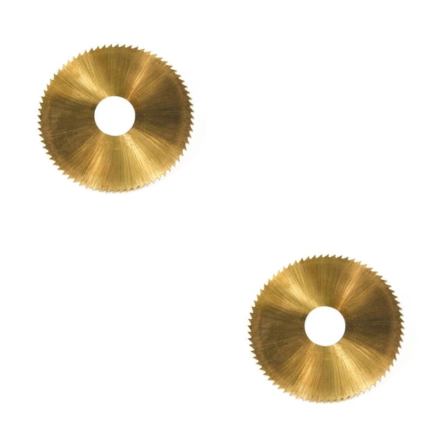 Speravity Reemplazo de rueda de sierra Circular, accesorios de herramienta eléctrica recubiertos de titanio profesional, disco rebanador Type10 NO10