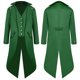 thumbnail image 1 of Ropa vintage medieval para hombre, esmoquin vintage punk largo para hombre, 1 of 6
