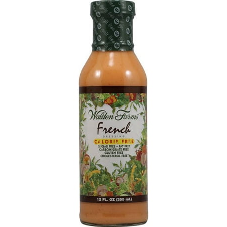 Calories French Dressing - Walden Farms - Calorie Free Salad Dressing French - 12 Ounce