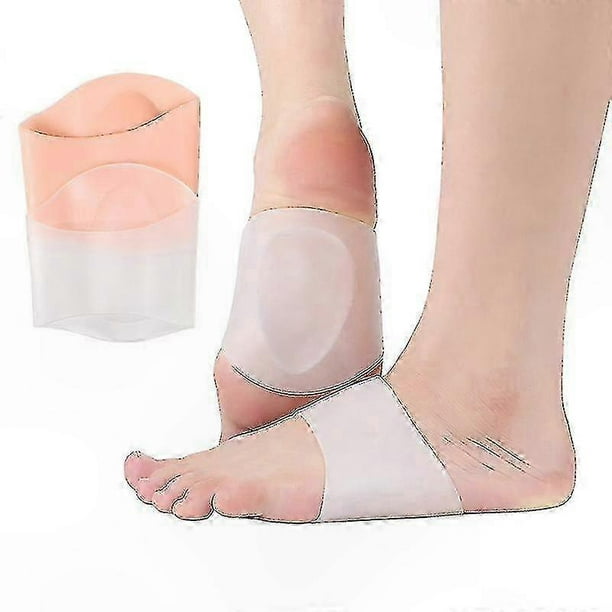 Arch Support Sleeves for Men & Women, Doctor Designed, Flat Foot Pain Relief, Large/XL Size, 2-Pack