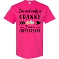 thumbnail image 3 of Inktastic I'm Not Only a Granny I'm a Great Granny with Flowers T-Shirt, 3 of 5