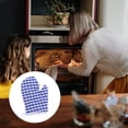 thumbnail image 6 of Ksopiavobs 2Pcs Kids Baking Gloves Kids Oven Mitts Kitchen Heat Resistant Microwave Gloves for Children Play Cooking Baking Kitchen Farmhouse Restaurant Dark Blue, 6 of 7