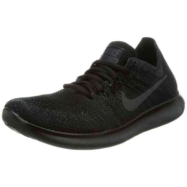 Nike Women's Free RN 2017 Running Shoe, Black/White-Volt, 9 - Walmart.com