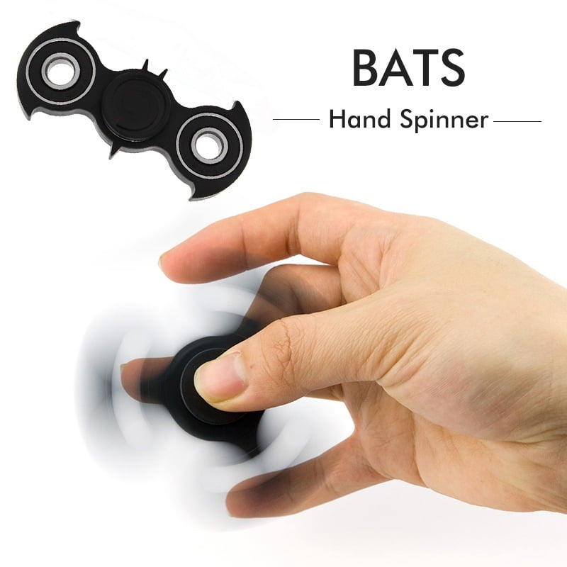 Batman Fidget Finger Spinner Hand Focus Ultimate Steel EDC Bearing Stress Toys 