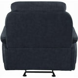 Variel Glider Recliner Blue - Walmart.com