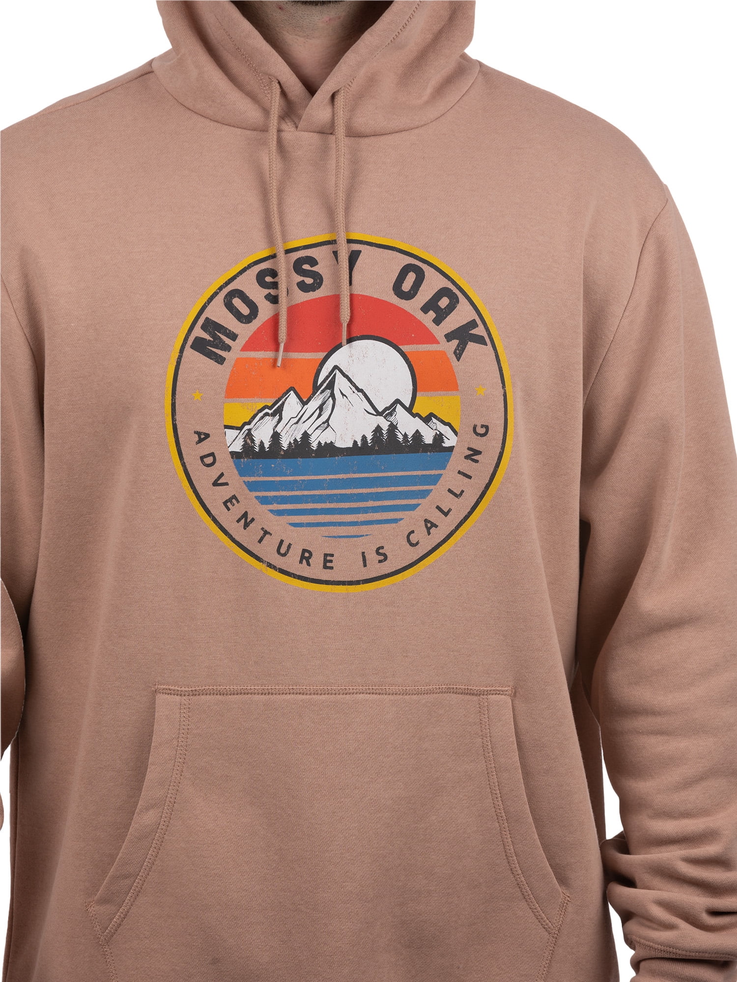 Mossy Oak Men's Graphic Hoodie with Long Sleeves