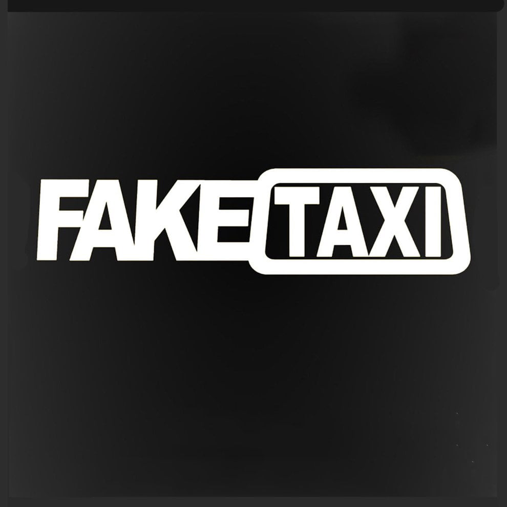 C199 Fake Taxi Fake Taxi Drift Sign Funny Car Stickers Europe And ...