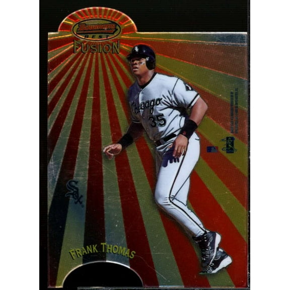Frank Thomas/David Ortiz Rookie 1998 Bowman's Best Mirror Image Fusion #MI1