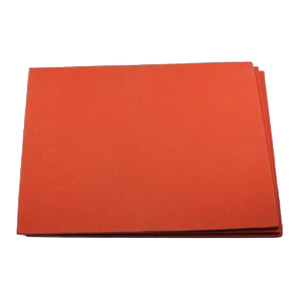 Silicone Mat for , Protective Heat-Resistant Mat for Machines And HTV And  Iron on Projects - Orange, 38x38x0.8cm 