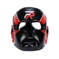 thumbnail image 3 of Casco de boxeo Protección para la frente y los oídos Protección facial completa Equipo de protección Rojo Grande, 3 of 8