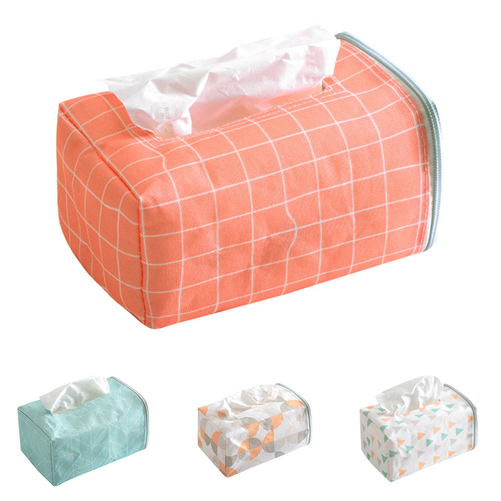 Tissue Storage Box Cloth Box Cover Napkin Holder Room Car Sofa Case G 