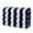 Navy Blue, variant on FAITH, HOPE, LOVE HOME DÉCOR CABANA Striped Cotton Beach Towels – Soft, Absorbent, Quick Dry & Durable – Pack of 2 - Navy Blue