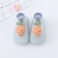 thumbnail image 2 of EnJoCho Toddlers Girls Mid Calf Length Socks 1 Pair Sock Shoes Baby Boys Girls Slippers Shoes First Walking Shoes Small Kids Soft Cute Casual Socks School Home Indoor&Outdoor Wear, 2 of 4