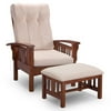 Mission Leisure Chair W/ Beige Cushions