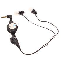 Wired Retractable Earphones for HMD Vibe - Headphones Handsfree Mic Headset 3.5mm Earbuds for HMD Vibe