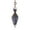 Blue, variant on Natural Crystal Quartz Pendulum Pendant Necklace for Healing Reiki Mediation
